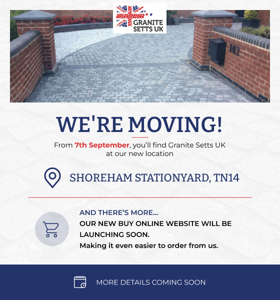 Granite Setts UK - We're Moving
